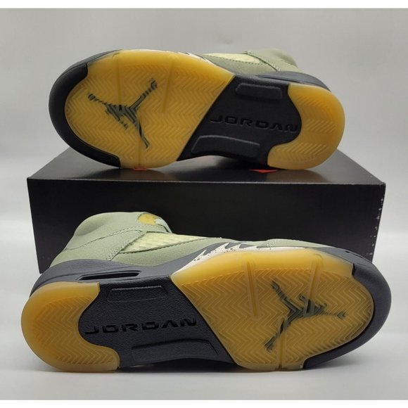 Air Jordan 5 Retro (GS) 'Jade Horizon' 440888-300 - Picture 8 of 9
